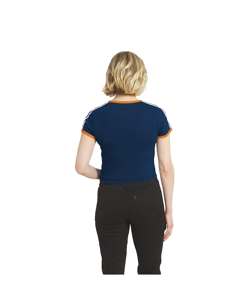 Wear by Erin Andrews Women's Chicago Bears Short-Sleeve Cropped T-Shirt