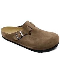 Birkenstock Boston Soft Footbed Suede Clogs from Finish Line
