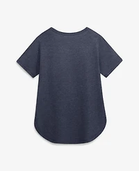 Nike Women's Primetime Screen-Print Tri-Blend T-Shirt