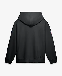 Nike Men's Los Angeles Rams Standard Issue Quarterback Scramble Full-Zip Loose-Fit Hoodie