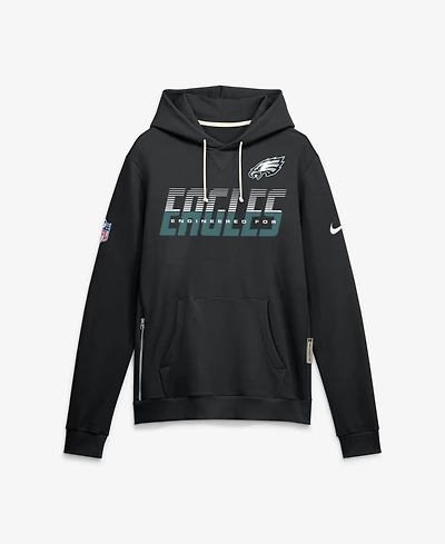 Nike Men's Philadelphia Eagles Sideline Standard Issue Fleece Hoodie