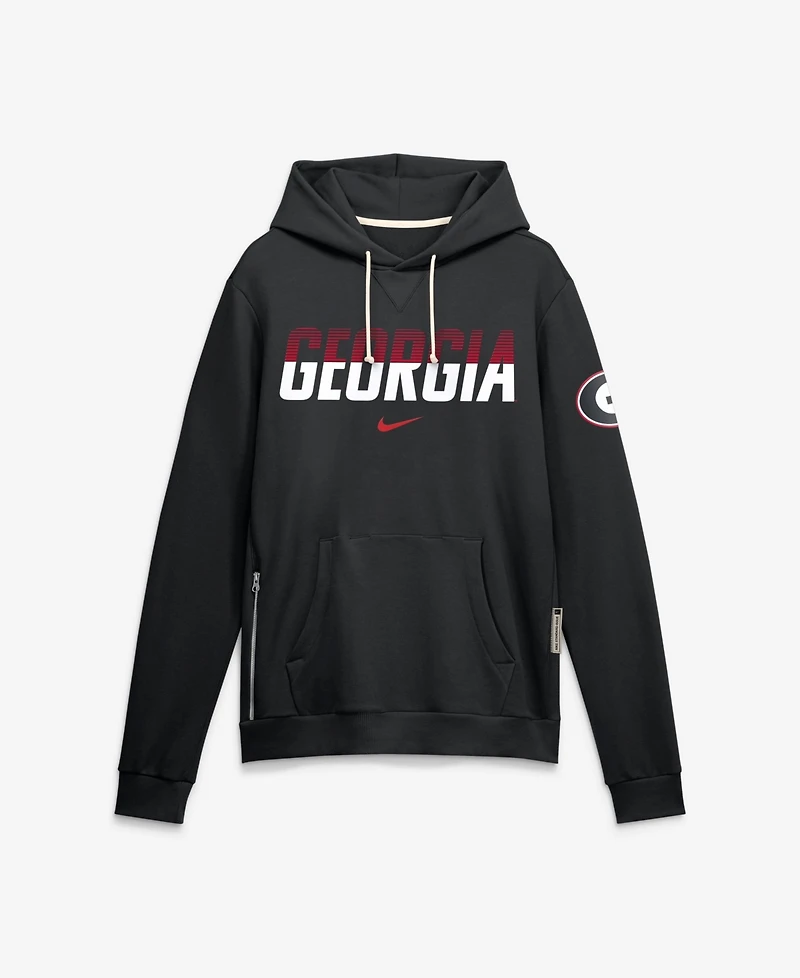 Nike Men's Georgia Bulldogs 2026 Sideline Standard Issue Fleece Pullover Hoodie