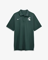 Nike Men's Michigan State Spartans 2026 Sideline Tour Droptail Hem Side Vents Polo Shirt