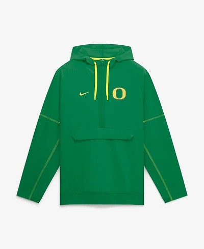 Nike Men's Oregon Ducks 2026 Sideline Anorak Half-Zip Hoodie