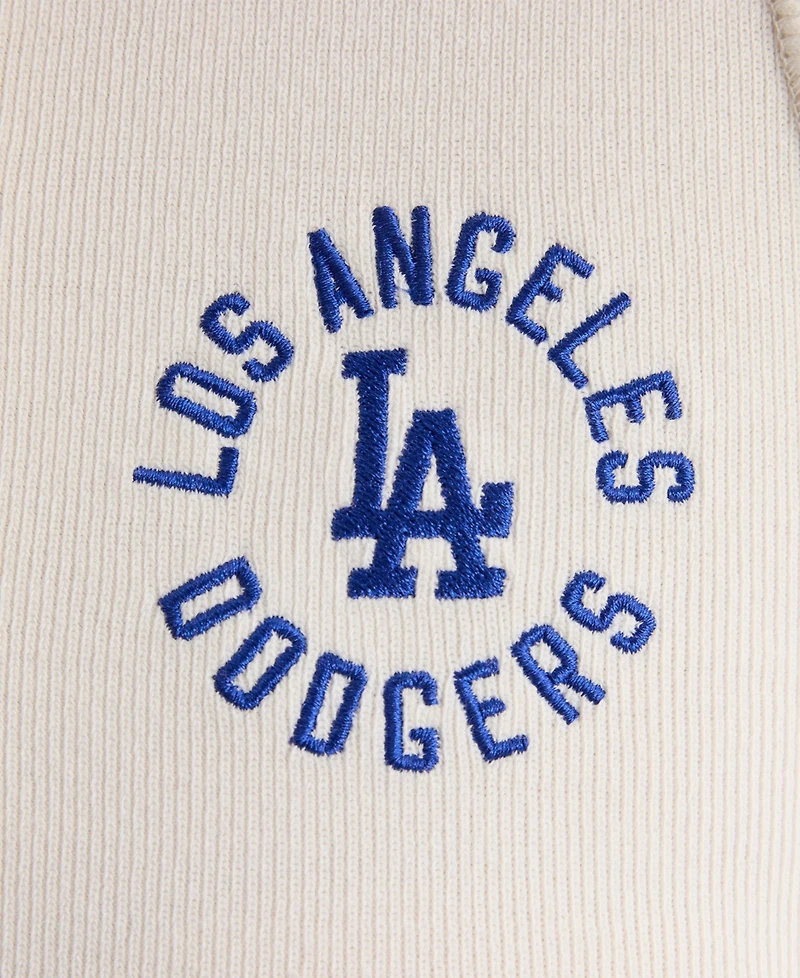 Fanatics Women's Los Angeles Dodgers Iconic Ribbed-Knit Cropped Tank Top