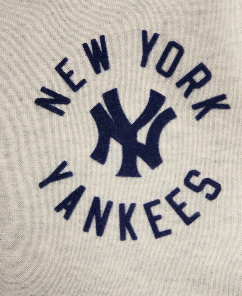 Fanatics Women's New York Yankees Iconic Terry Quarter-Zip Cropped Sweatshirt