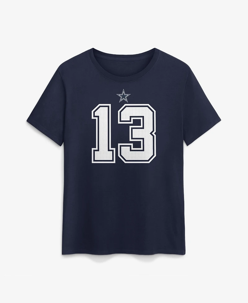 Nike Women's Dallas Cowboys Caleb Downs Cotton Screen-Print T-Shirt