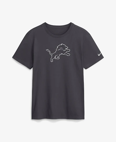 Nike Men's Fractal Logo Detroit Lions T-Shirt