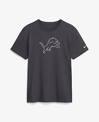 Nike Men's Fractal Logo Detroit Lions T-Shirt