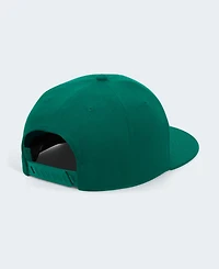 adidas Men's Miami Hurricanes Locker Room Structured-Fit High-Crown Snapback Baseball Cap