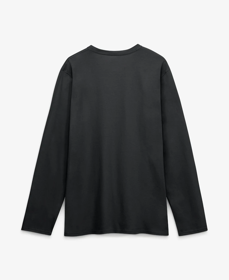Logo Athletic Men's Washington Commanders Primary Long-Sleeve Crewneck Classic-Fit T-Shirt