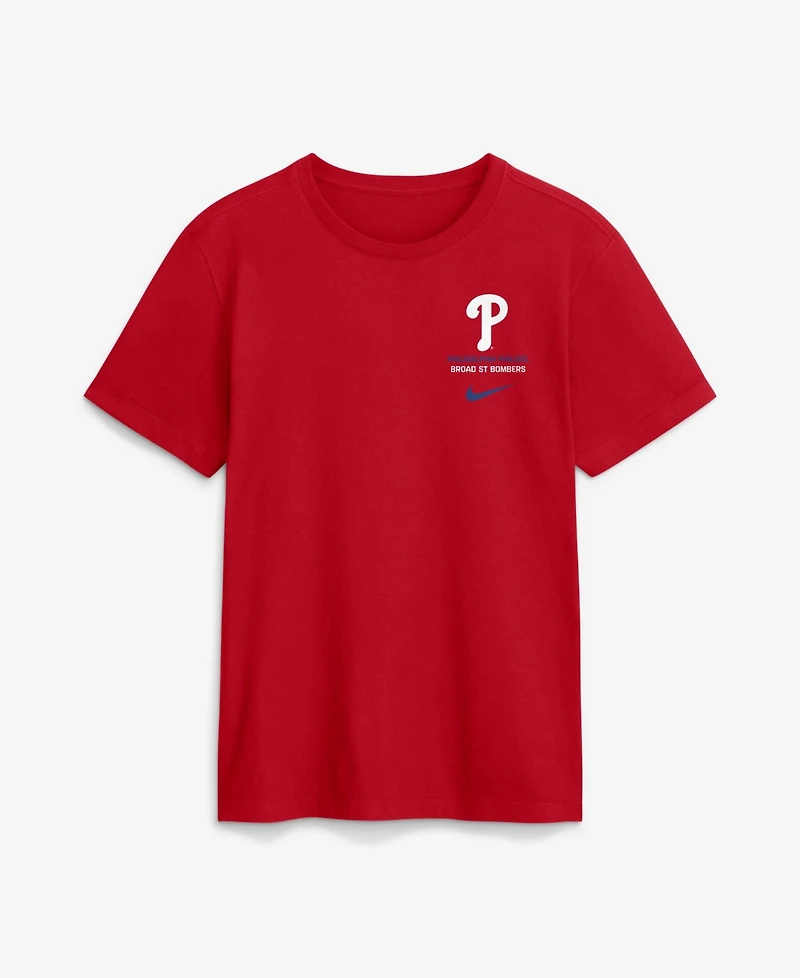 Nike Men's Philadelphia Phillies Primetime Inning Crewneck Short-Sleeve T-Shirt