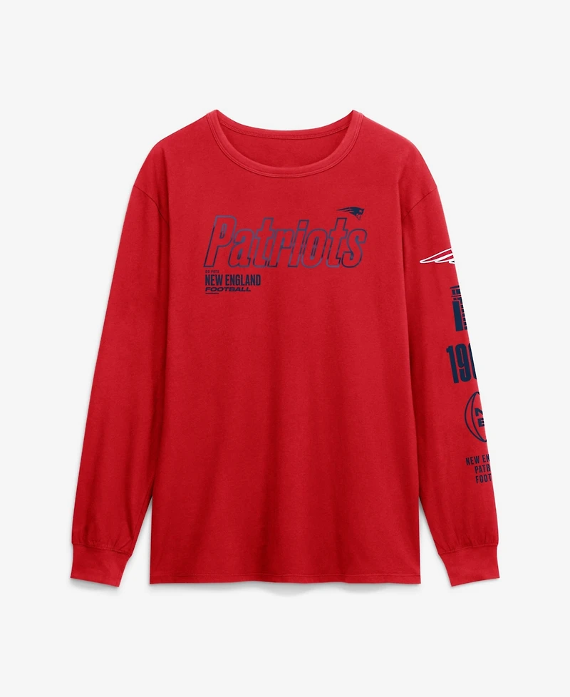 Fanatics Men's New England Patriots Legacy Crew-Neck Long-Sleeve T-Shirt