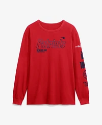 Fanatics Men's New England Patriots Legacy Crew-Neck Long-Sleeve T-Shirt