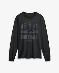 Nike Men's Detroit Lions Always Prepared Essential Classic-Fit Long-Sleeve T-Shirt