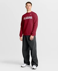 Nike Men's Alabama Crimson Tide 2026 Sideline Club Crewneck Sweatshirt