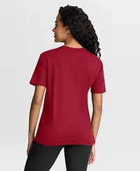 Fanatics Women's San Francisco 49ers Fade Legacy Relaxed-Fit T-Shirt