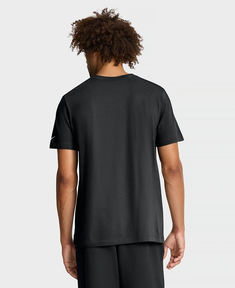 Nike Men's Detroit Lions Essential Logo Standard Fit T-Shirt