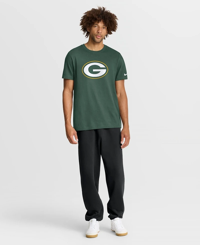 Nike Men's Green Bay Packers Essential Short-Sleeve Crewneck T-Shirt