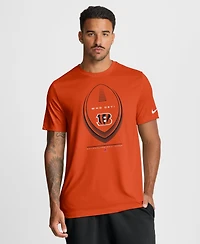Nike Men's Cincinnati Bengals Legend Icon Graphic Crewneck T-Shirt
