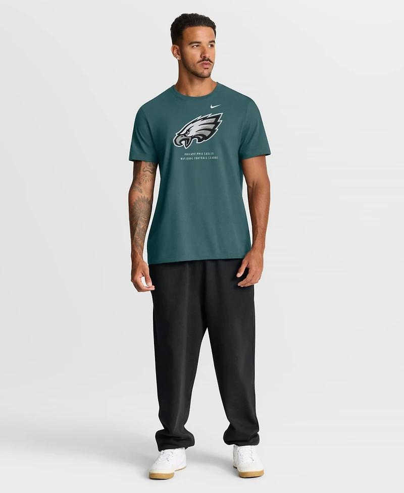 Nike Men's Philadelphia Eagles Regular-Fit Crewneck T-Shirt