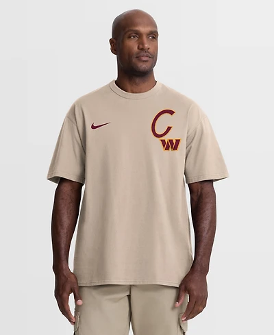 Nike Men's Washington Commanders Rewind Max90 Heavyweight Cotton Loose-Fit T-Shirt