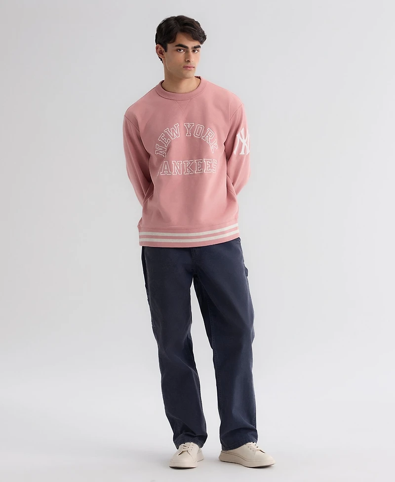 Fanatics Men's New York Yankees Iconic Collection Relaxed-Fit Pullover Crewneck Sweatshirt