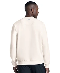 Msx by Michael Strahan Men's Cream New York Giants Finish Line Sweatshirt