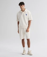 Fanatics Men's New York Mets Iconic Relaxed-Fit Short-Sleeve Mock-Neck Pullover