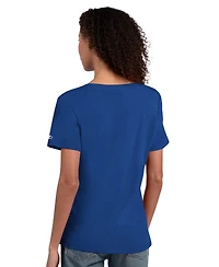 Starter Women's Los Angeles Rams Endzone Graphic-Print Crewneck T-Shirt