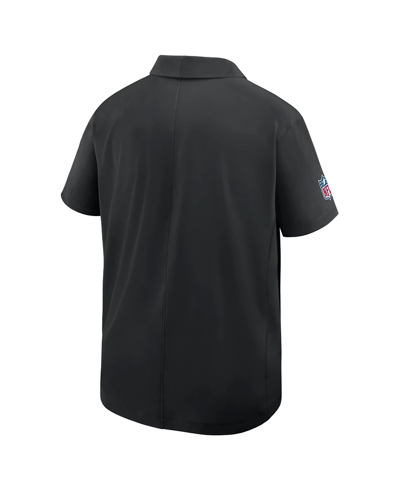 Nike Men's Detroit Lions City Pride Sideline Woven Polo Shirt