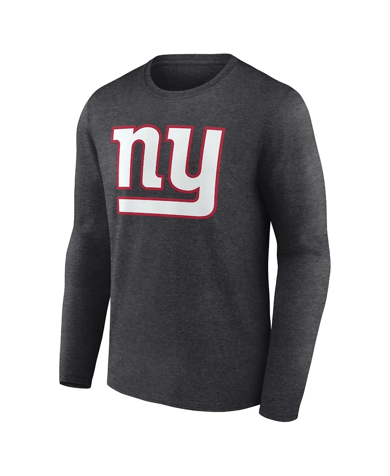 Logo Athletic Men's New York Giants Long Sleeve Crewneck T-Shirt