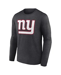 Logo Athletic Men's New York Giants Long Sleeve Crewneck T-Shirt