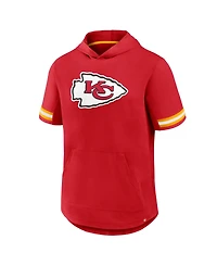 Fanatics Men's Kansas City Chiefs Optimal Play Classic-Fit Short-Sleeve Hoodie
