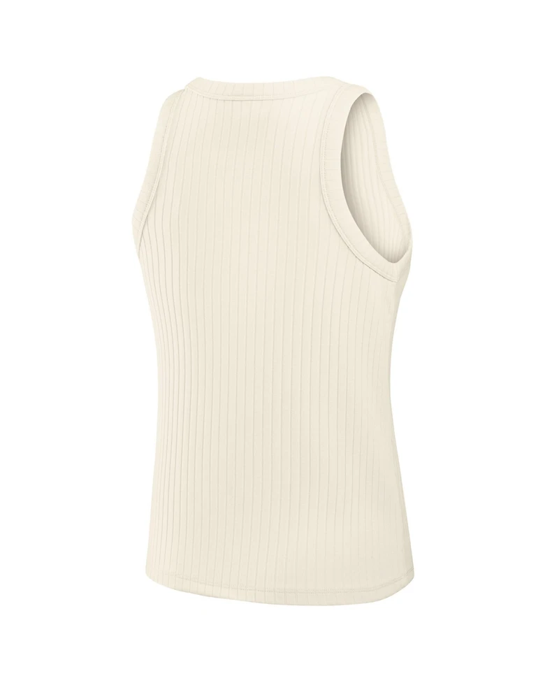 Fanatics Women's Detroit Lions Star Play Tri-Blend Ribbed Sleeveless Tank Top