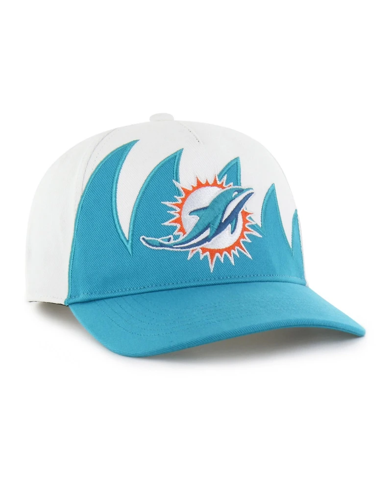 '47 Brand Men's Miami Dolphins Jagged Adjustable Baseball Cap