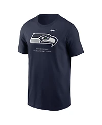 Nike Men's Seattle Seahawks Essential Short-Sleeve Crewneck T-Shirt
