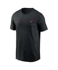 Nike Men's Arizona Cardinals Cotton Crewneck Screen-Print Graphics T-Shirt