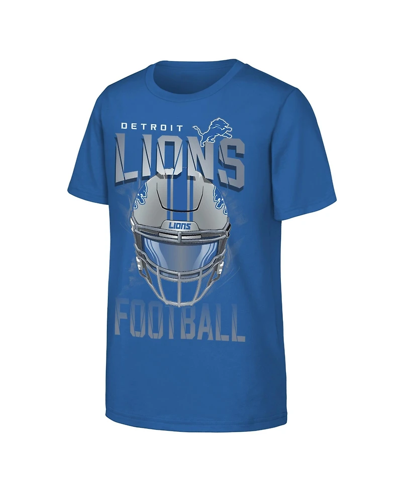 Outerstuff Boys' and Girls' Detroit Lions Graphic Short-Sleeve T-Shirt