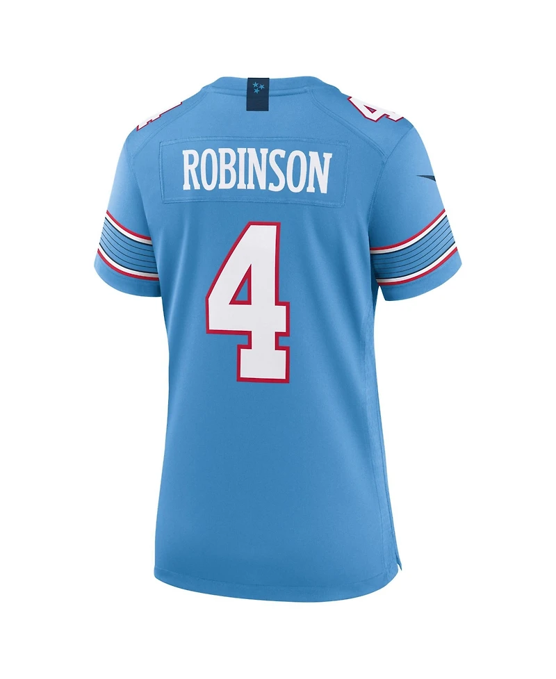 Nike Women's Tennessee Titans Wan 'Dale Robinson V-Neck Short-Sleeve Jersey