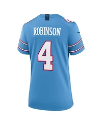Nike Women's Tennessee Titans Wan 'Dale Robinson V-Neck Short-Sleeve Jersey