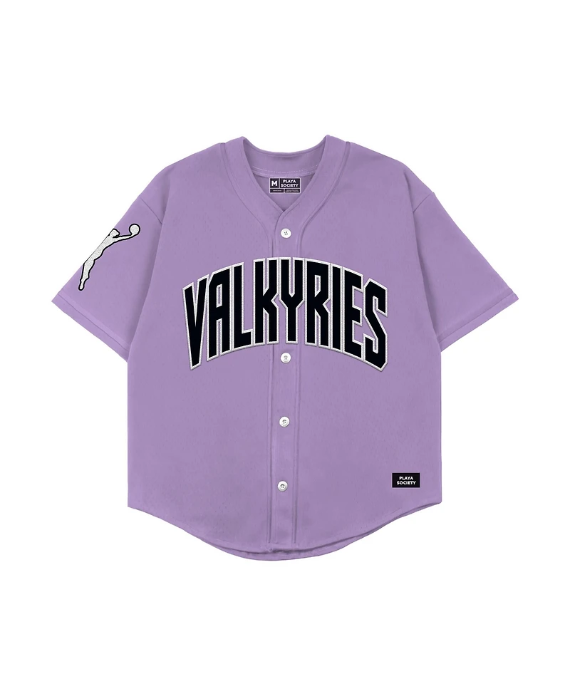 Playa Society Men's and Women's Oversized Mesh Golden State Valkyries Fashion Jersey