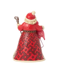 Jim Shore Heartwood Creek Coastal Santa with Flamingo Figurine