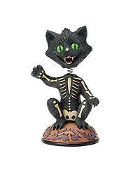 Jim Shore Halloween Bobble Head Black Cat Figurine