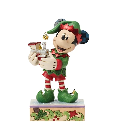 Jim Shore Disney Traditions Mickey Elf Special Edition Figurine