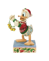 Jim Shore Disney Traditions Donald Duck with Bells Figurine