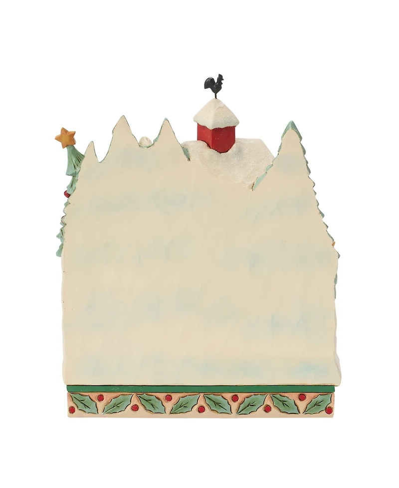 Jim Shore Heartwood Creek Highland Glen Barn Diorama Figurine