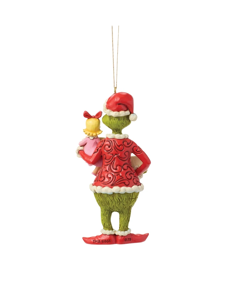 Jim Shore Dr. Seuss The Grinch and Cindy Lou Who Hanging Ornament