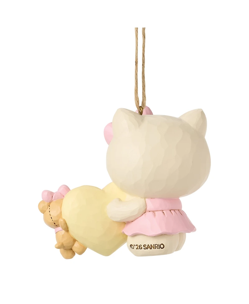 Jim Shore Hello Kitty Baby's First Christmas Hanging Ornament
