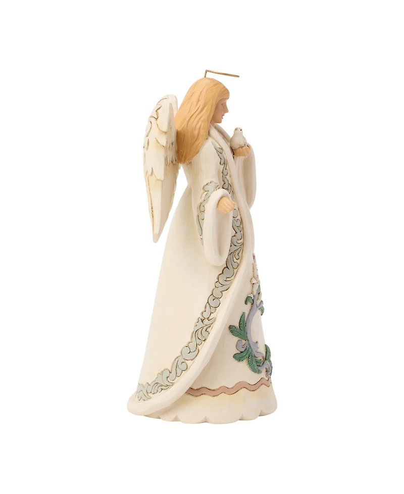 Jim Shore Heartwood Creek Angel with Dove Figurine
